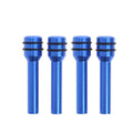Set of 4 Blue Aluminum Door Lock Knob Pins for Car Truck