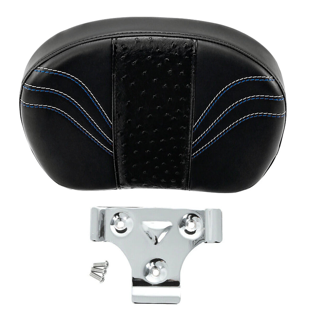 Black Passenger Backrest for Harley Touring Road Glide Limited Street Glide (2014–2023)