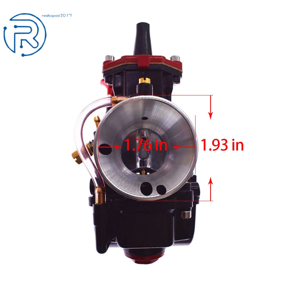 PWK30 Carburetor for Motorcycle (Replacement, 30mm, Aluminum)