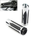 Chrome Handlebar Hand Grips for Harley Touring Road Electra Glide Softail (N/A)