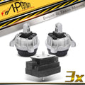 3X Engine & Transmission Mounts for BMW 535i (2011–2016)