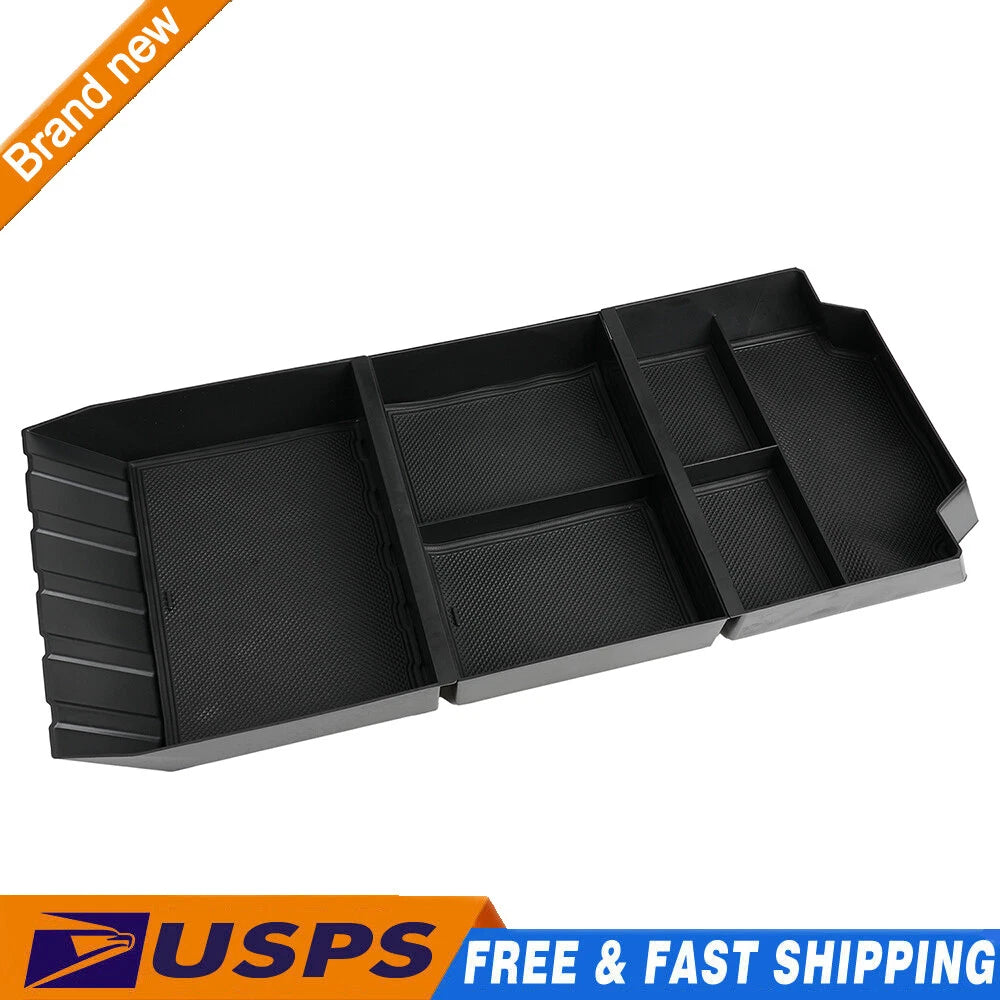 Lower Center Console Storage Organizer for Tesla Cybertruck (2024–2024)