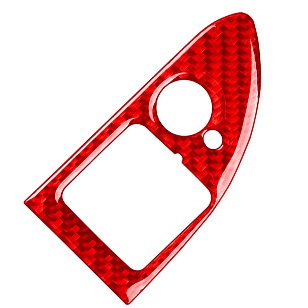 Rear Fuel Tank Switch Button Cover Trim Red for Volkswagen Passat B5 (2001–2005)