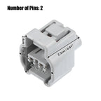 Set of 2 Reverse Light Switch Connector Adapters for Toyota (No.9098011051)