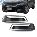 Set of 2 Fog Light Covers for Chevrolet Impala (2014–2020) Black