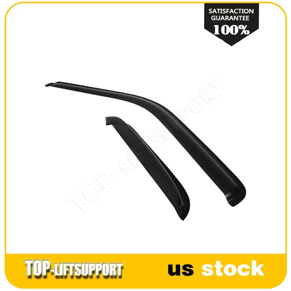 Wavy UV Window Visor Vent Shade Rain Guard for Chevy C/K 1500 Extended Cab