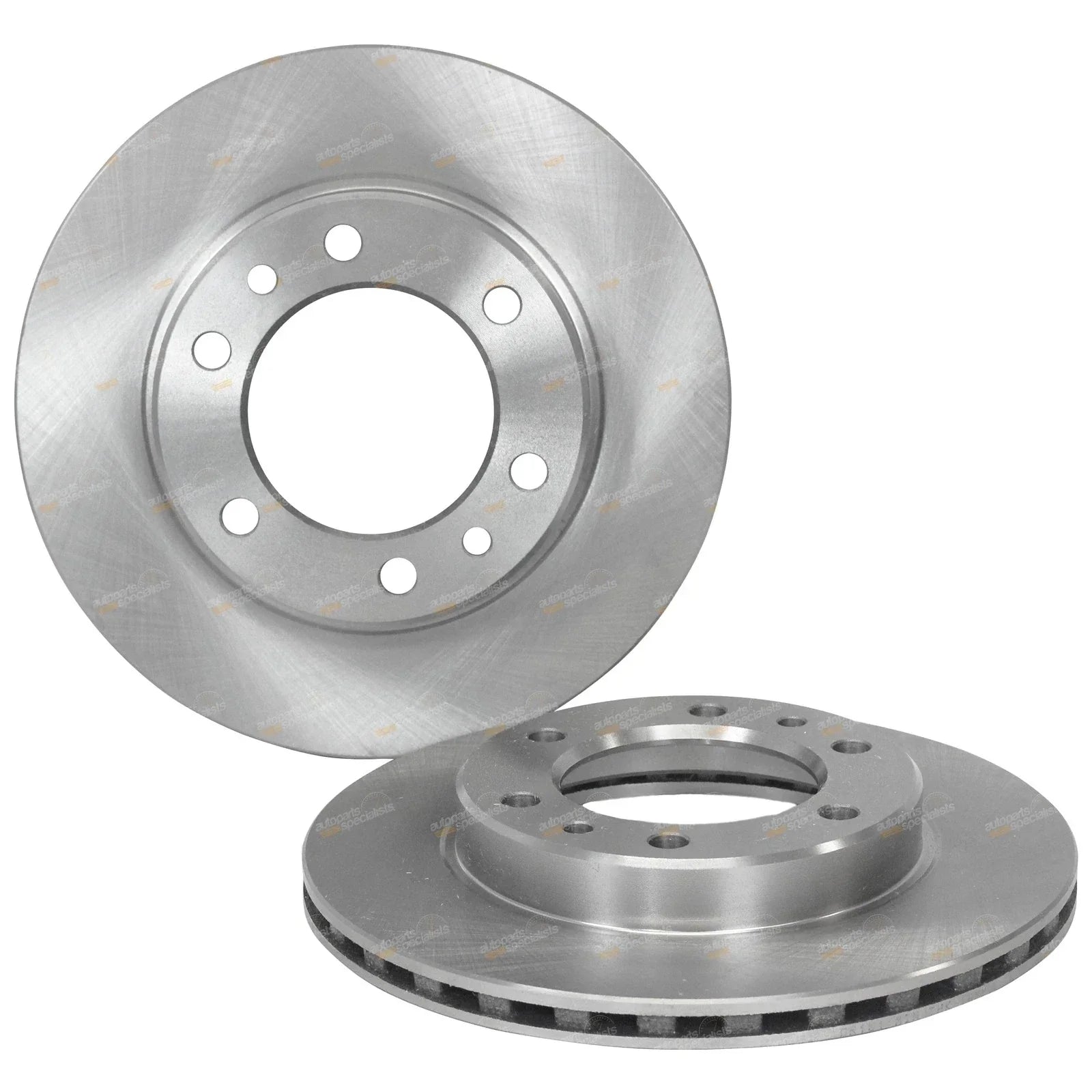 2 x Front Brake Rotors Discs for Toyota Landcruiser Prado KZJ70 70 Series