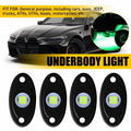 4PCS LED Rock Light for SUV Jeep Trucks UTV (Waterproof)