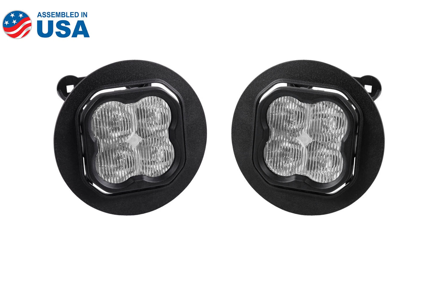 LED Fog Light Assembly Front White Amber for Subaru Outback (2013–2019)