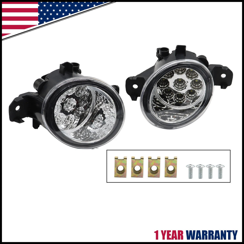 2X LED Fog Lights for Nissan Altima Sentra Rogue Maxima Infiniti QX60