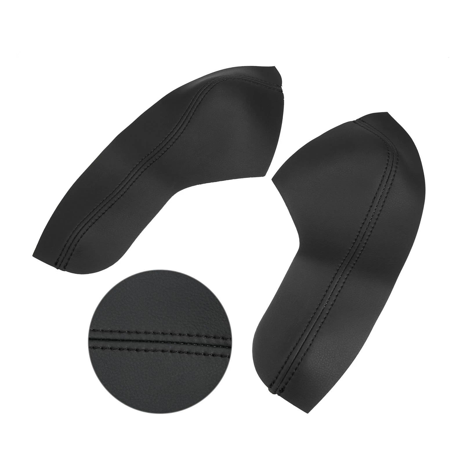 Set of 4 Door Armrest Covers for Honda Civic (2016–2020) Black Line
