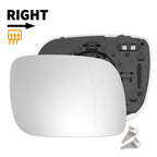 Heated Right Side Mirror Glass for Volkswagen Touareg (2002–2006)