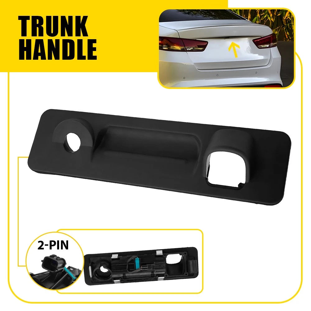 Outside Trunk Lid Lock Tailgate Handle for Kia Optima (2017–2018)