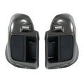 Lower Vented Fairings Speaker Pod for Harley Touring Industrial Gray