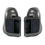 Lower Vented Fairings Speaker Pod for Harley Touring Industrial Gray