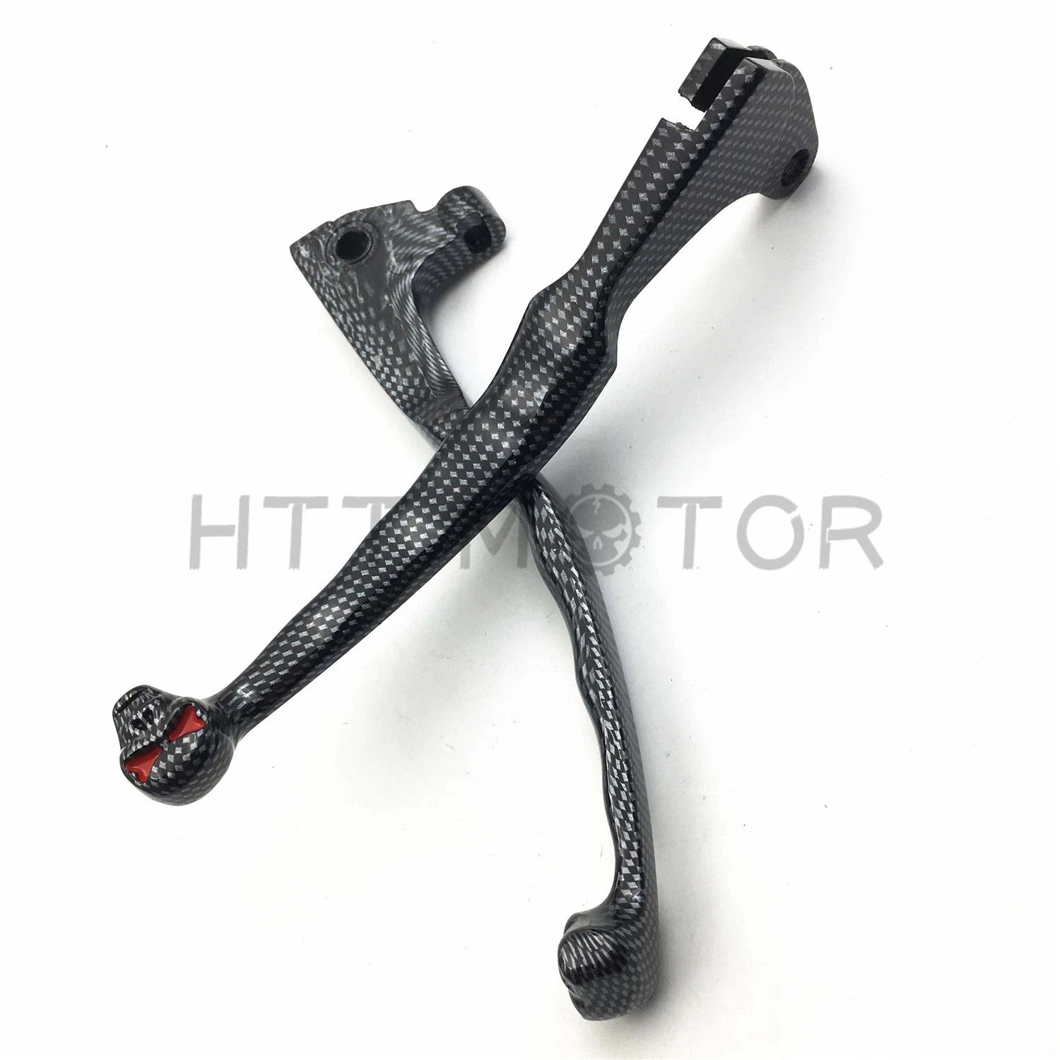 HTTMT Skull Levers for Yamaha Virago XV 250 535 750 1100 (1981–2007)