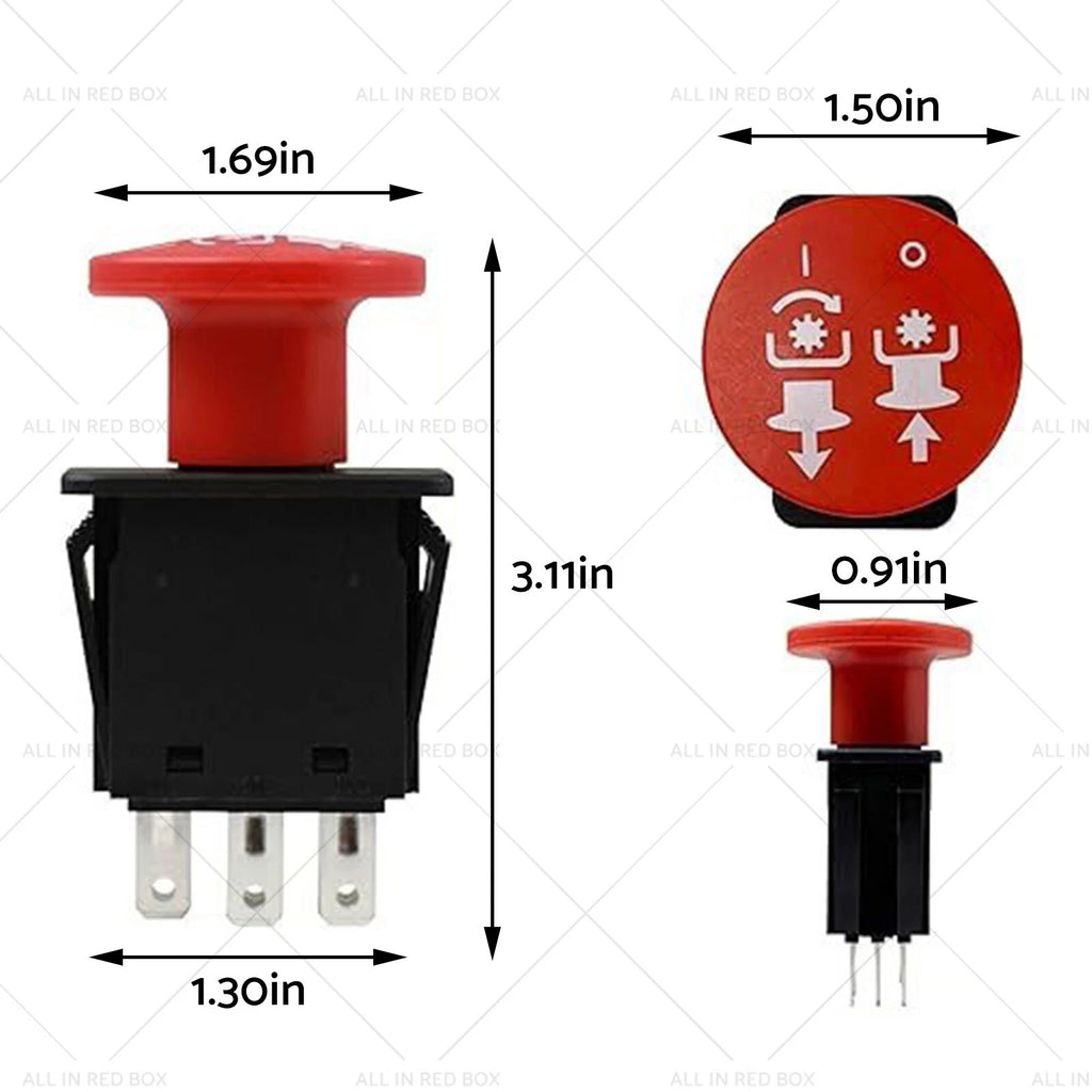 PTO Switch for Husqvarna Craftsman Ride Mowers (539101710)