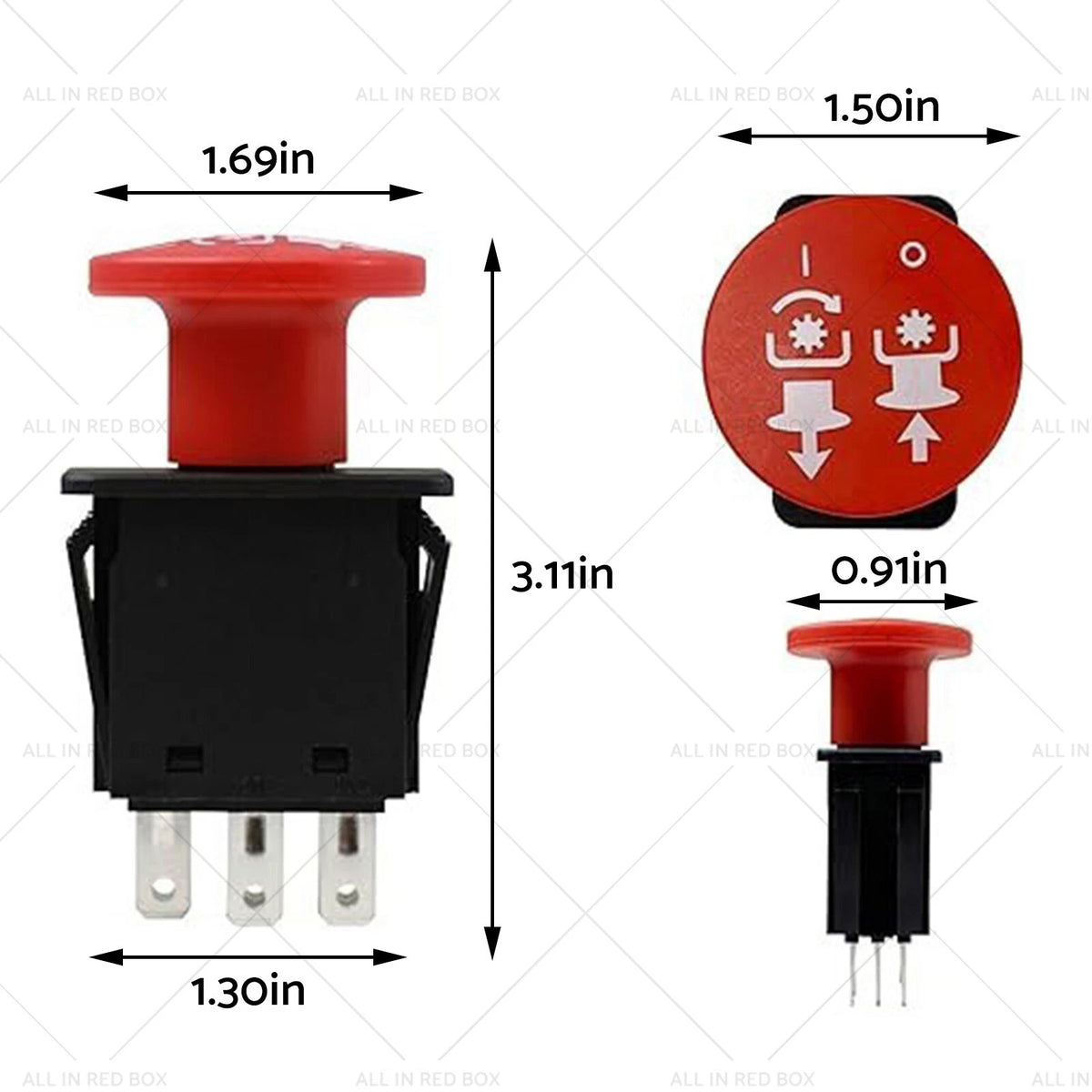 PTO Switch for Husqvarna Craftsman Ride Mowers (539101710)