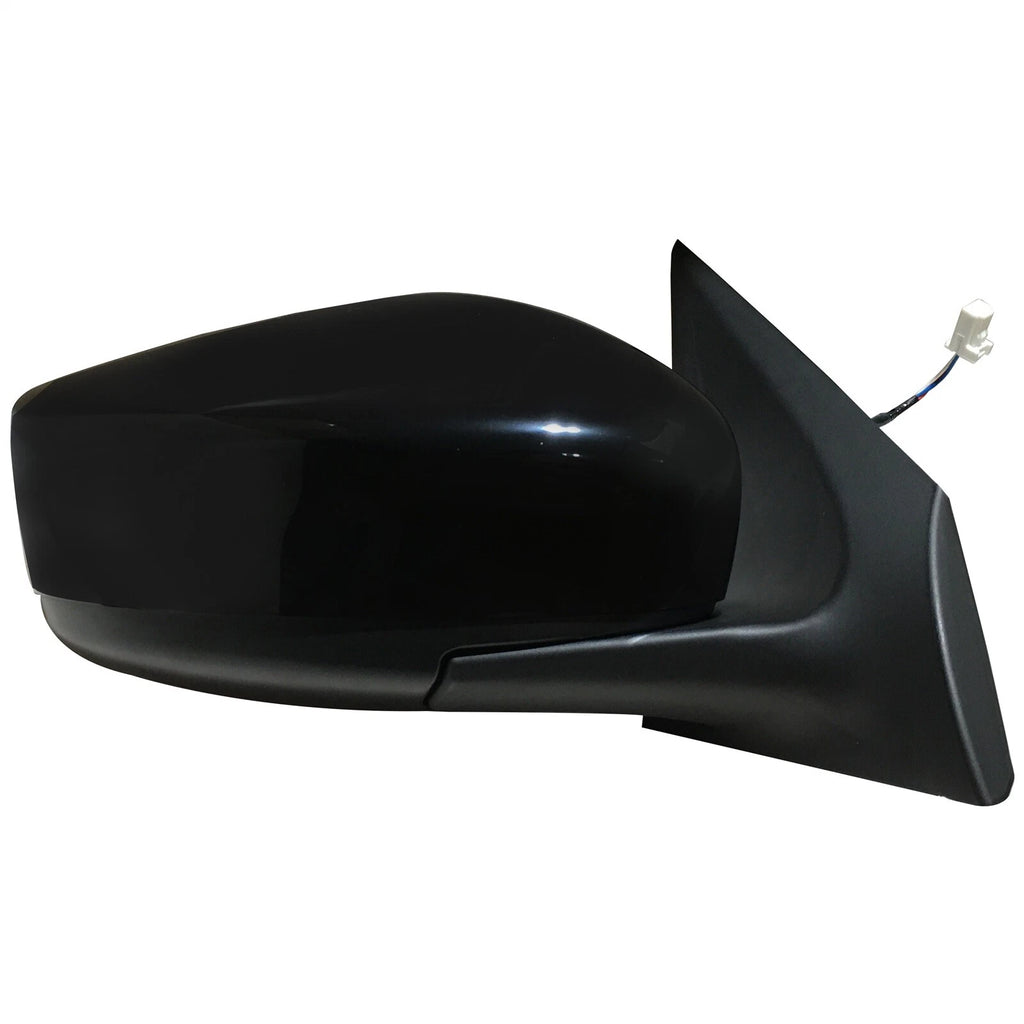Power Door Mirror Right Side for Nissan Versa (2015–2019) Black Smooth