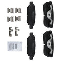Set of 4 Rear Ceramic Brake Pads for Mitsubishi Outlander (2005–2006) D1037 P-1037