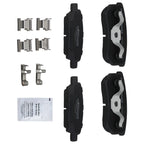 Set of 4 Rear Ceramic Brake Pads for Mitsubishi Outlander (2005–2006) D1037 P-1037