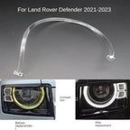 2 x LH/RH Headlight DRL Signature Halo Acrylic for Land Rover Defender (2020–2023)