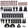Set of 94 Oscillating Saw Blades for Universal Use
