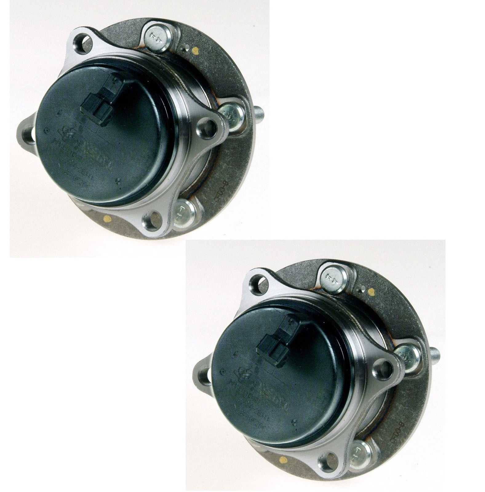 Set of 2 Rear Wheel Bearing Hub Kit for Hyundai Santa Fe, Kia Sorento (FWD)