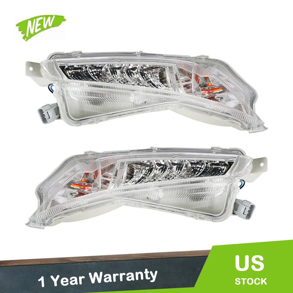 Fog Lamp Assembly Pair for Toyota Camry (2015–2017)