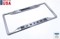 License Plate Frame Chrome for Ford Mustang (2015–2023)