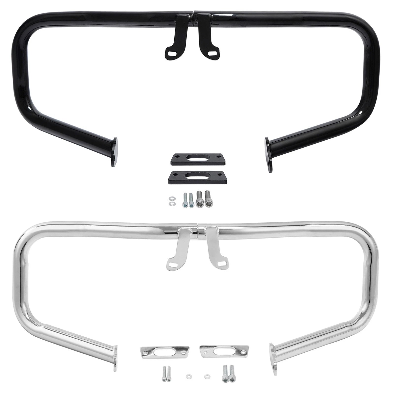 Chopped Engine Guard Highway Crash Bar for Harley Touring (2014–2024)