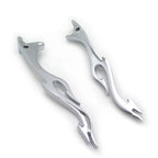 Chrome Brake Clutch Flame Lever Set for Kawasaki Vulcan 1500 1600 (87-09)