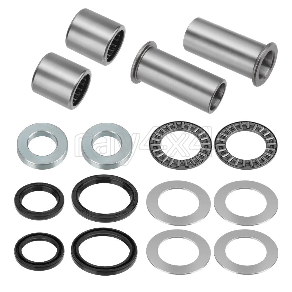 Swing Arm Bearing Seal Rebuild Kit for Suzuki RM125 RM250 (1996–2008), DRZ400 (2000–2023)