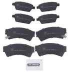 Set of 4 Ceramic Brake Pads for Ford Fusion Lincoln MKZ Mazda 6 (2013–2020)