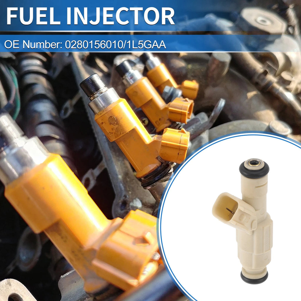 1 Pc Fuel Injector No.0280156010/1L5GAA for Ford Ranger 2.3L (2001–2003)