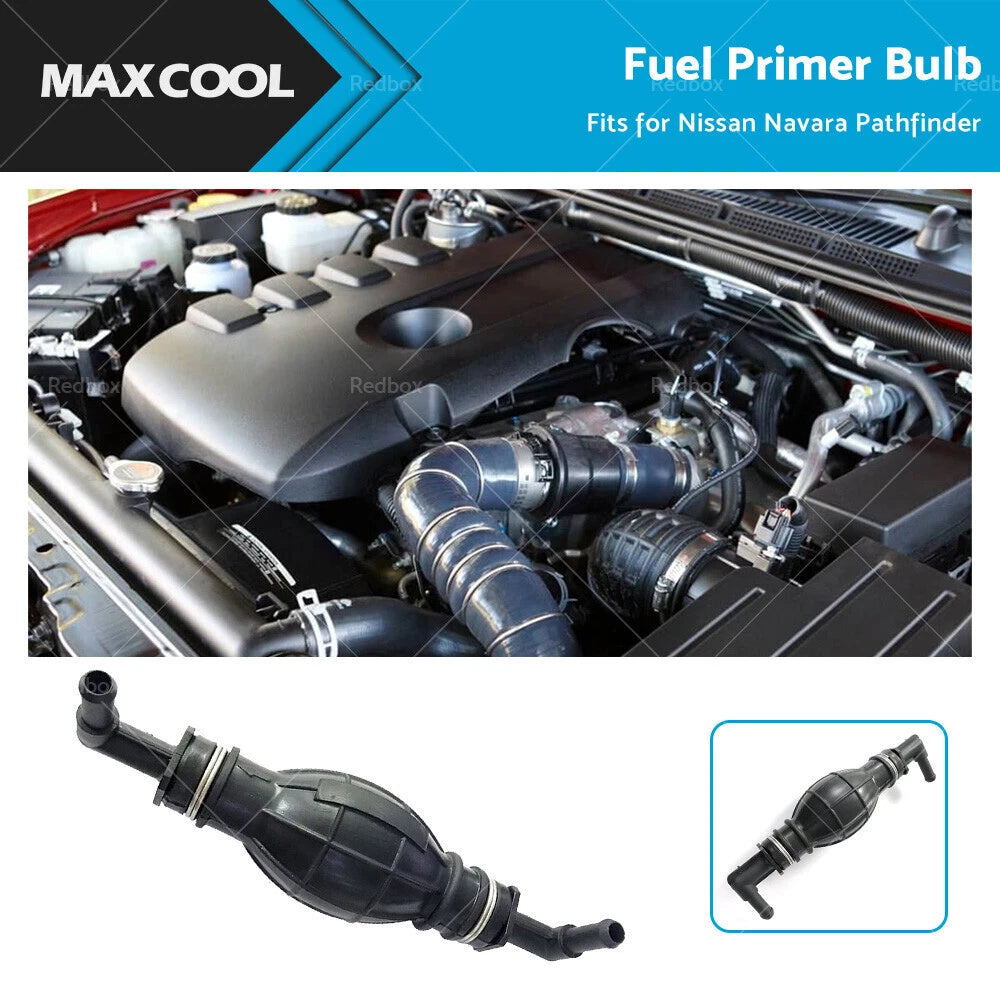 Fuel Primer Bulb 8mm for Nissan Navara D40, Pathfinder R51 (2005–2019)