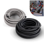 8AN Nylon Stainless Steel Braided Oil/Fuel Line Hose for Universal