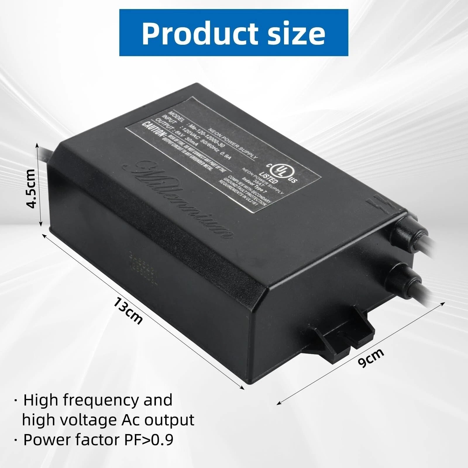 Neon Light Transformer Power Supply 8KV 30mA for Electronic Signs