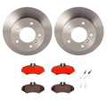 Brembo Rear Brake Kit for Mercedes W463 G500 G55 AMG (Ceramic Pads, Disc Rotors)