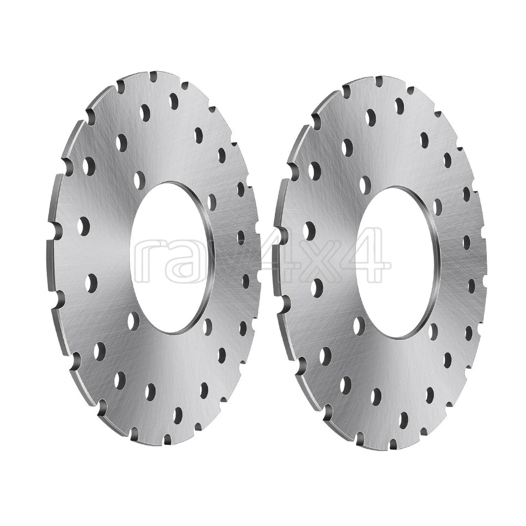2 Front Brake Disc Rotors for Polaris Scrambler 400 500 2x4 4x4 (1999–2003) 5240035