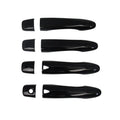 4 x ABS Glossy Black Door Handle Covers Trim for Nissan Altima (2013-2018)