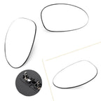 2X Door Window Wing Mirror Glasses for BMW 1 3 Series (E46 E82 E88 E90 E91)