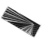 Carbon Black Trunk Emblem Decal for Tesla Model 3 Y (2017-2023)