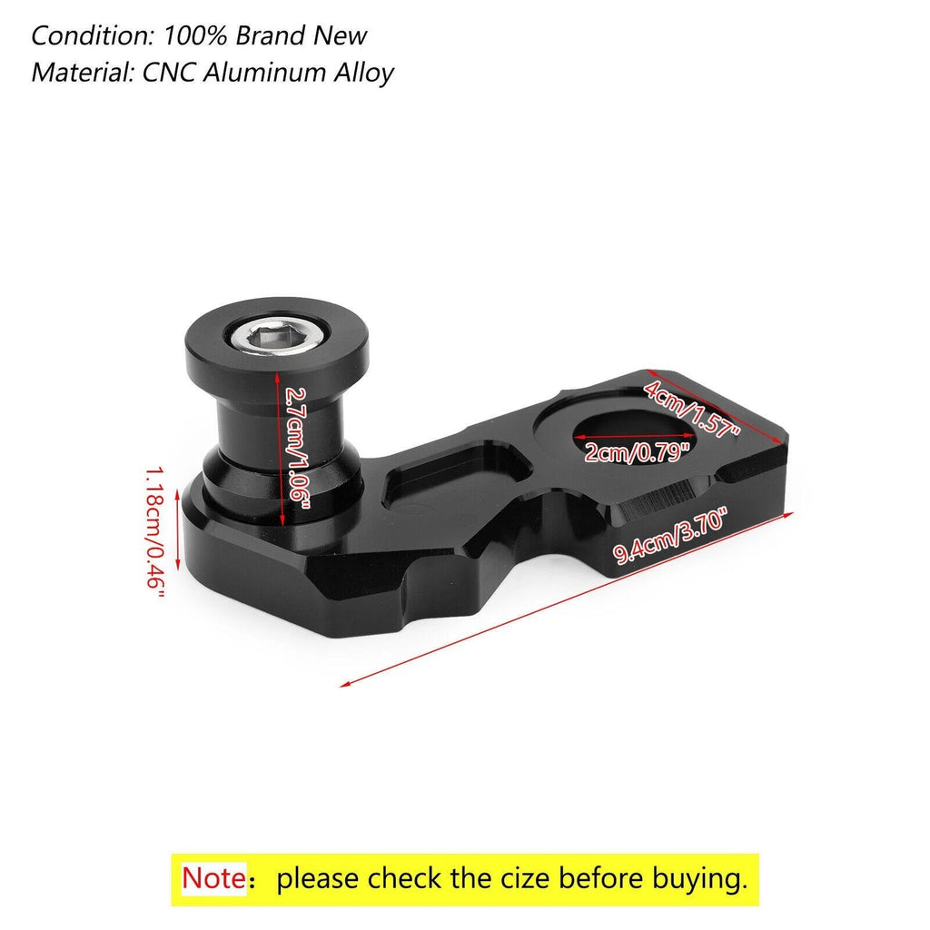 CNC Chain Adjuster Block with Stand Spool for Honda CB650F CBR650F (2014–2018)