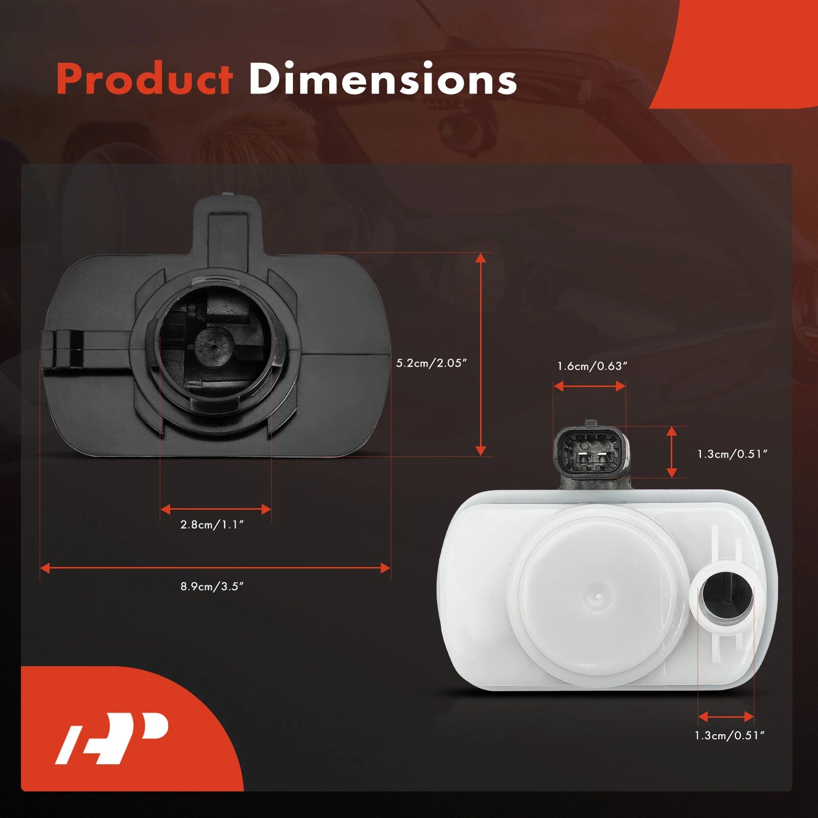 Fuel Vapor Leak Detection Pump for Chrysler Dodge Grand Caravan (2008–2020)