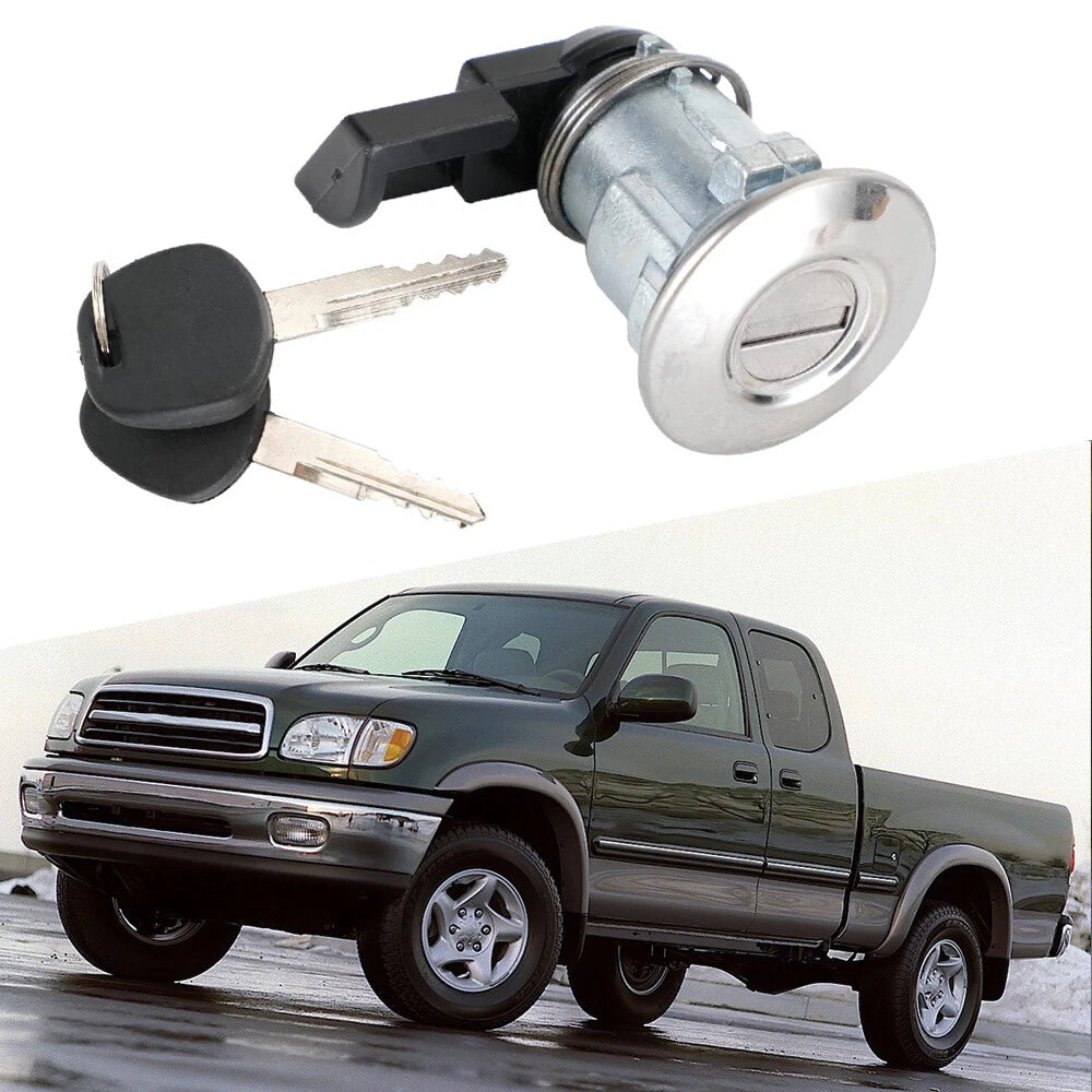 Gas Fuel Door & Lock Cylinder for Toyota Tacoma Tundra (1995–2004)