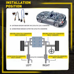 2X Oxygen O2 Sensor Upstream & Downstream for Chevrolet Cruze (2011–2015)