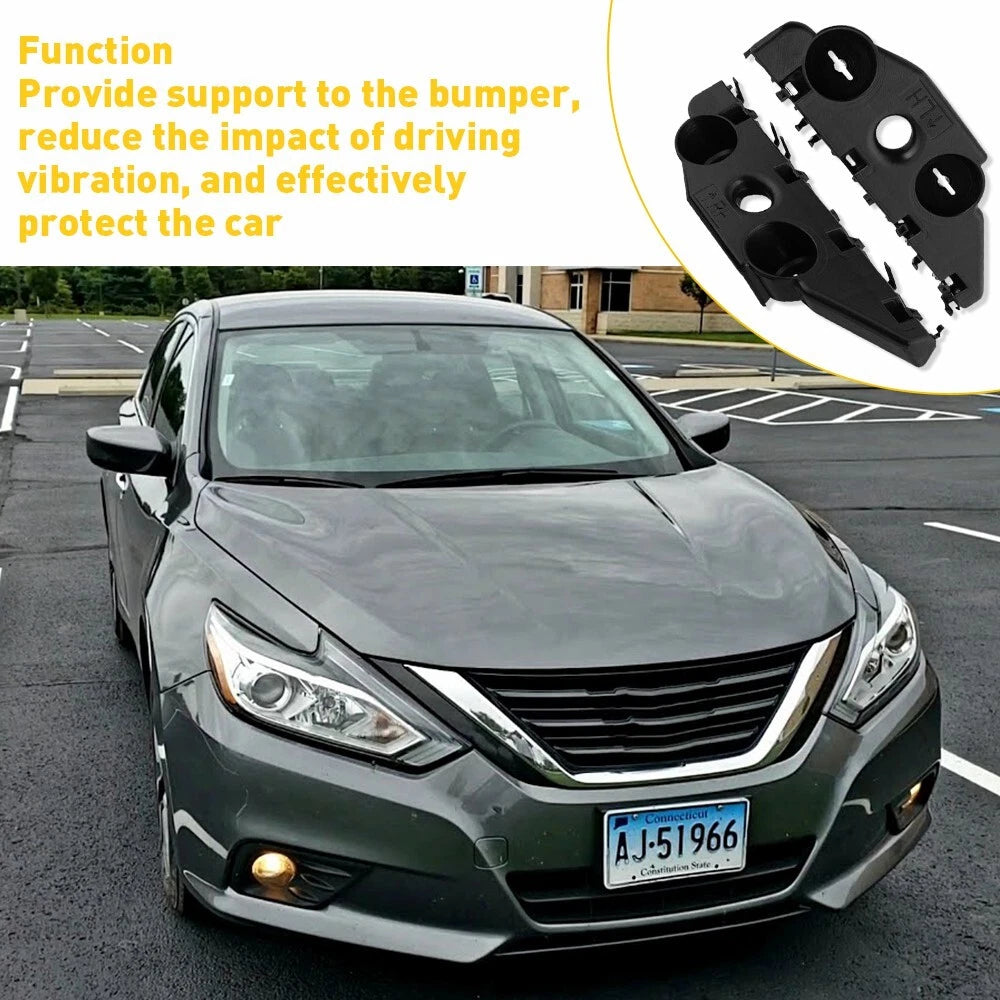 Front Bumper Bracket Retainers Set of 2 for Nissan Altima (2016–2018)