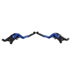 Blue CNC Extendable Brake Clutch Levers for BMW S1000XR (2015-2021)