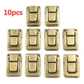 10PCS Retro Luggage Buckle Metal Lock for Furniture Hardware